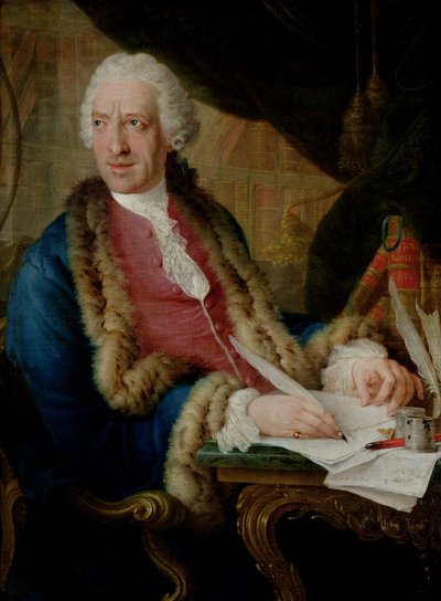Porträt eines Gentlemans, 1767 von Louis Gabriel Blanchet